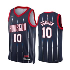 Maillot Basket Homme Houston Rockets Eric Gordon 10 2022-23 Nike City Edition Navy Swingman